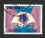 Sellos del Mundo : Asia : Tailandia : B59 - Cruz Roja Tailandesa