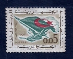 Stamps : Africa : Algeria :  Bandera Nacional