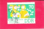 Stamps Germany -  Trabajadoras agrícolas