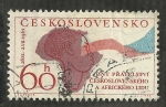 Stamps : Europe : Czechoslovakia :  Africkeho Lidu