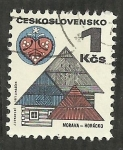 Stamps Czechoslovakia -  Morava Horacko