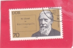 Stamps Germany -  WILHELM RAABE- novelista