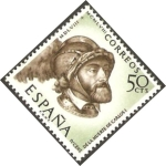 Stamps Spain -  1225 - IV centº de la muerte de carlos I de españa y V de alemania