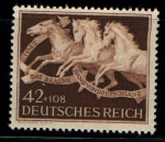 Stamps Germany -  Lazo Marron