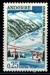 Stamps Andorra -  Deportes de invierno