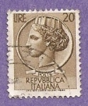 Stamps : Europe : Italy :  INTERCAMBIO