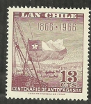 Stamps : America : Chile :  Centenario de Autofagasta