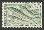 Stamps : Africa : Republic_of_the_Congo :  Elagatis Bipinnulatus