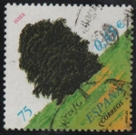 Stamps Spain -  Arboles. Haya