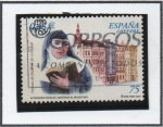 Stamps Spain -  Ciervas d Jesus