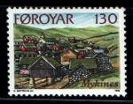Stamps Denmark -  serie- Isla de Mykines