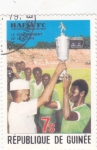 Stamps : Africa : Guinea :  FUTBOL CLUB HAFIA- entrega de la copa