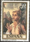 Stamps Spain -  1963 - Luis de Morales, San Esteban