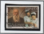 Stamps Spain -  1200 Anv. 175 Anv. d' Federico Rubio