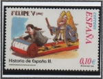 Stamps Spain -  Correspondencia Epistolar: Felipe V