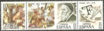 Stamps Spain -  2466 - 2467 - 2468 - Centº de Tiziano Vecelio