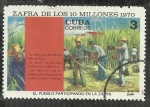 Sellos de America - Cuba -  Zafra de los 10 millones