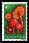 Stamps Denmark -  serie- Setas