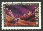 Stamps Cuba -  En un crater marciano