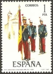 Stamps Spain -  2451 - Uniforme Militar de Abanderado de Infantería