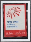 Stamps Spain -  Centenario d' Club Atletico d' Madrid