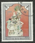 Stamps Cuba -  Porcelana - Meissen