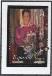 Stamps Spain -  La Mujer y Las Flores