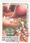 Stamps Guinea -  150 Aniversario nacimiento Julio Verne