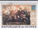 Stamps : Africa : Guinea :  60 aniversario revolución de octubre