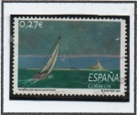 Stamps Spain -  Sellos Ilustraciones d' Comic Trazo d' Tiza