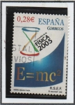 Stamps Spain -  Año Mundial d' l' Física