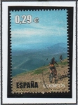 Stamps Spain -  Al Filo d' l' Imposible: Bici d' montaña