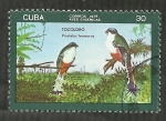 Sellos de America - Cuba -  Aves endemicas - Tocoloro