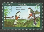 Stamps Cuba -  Aves endemicas - Tocoloro