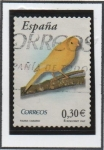 Stamps Spain -  Canario