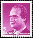 Sellos de Europa - Espa�a -  España 1985 2795 Sello * Rey D. Juan Carlos I Efigie 5 pts Timbre Espagne Spain Spagna