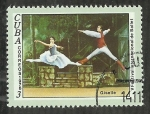 Stamps Cuba -  V Festival Internacional de Ballet - Giselle