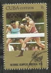 Stamps Cuba -  Victorias Olimpicas Montreal-76