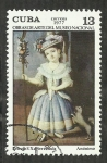 Stamps Cuba -  Retrato F.Xaviera Paula - Anonimo
