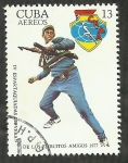 Stamps Cuba -  IV Espartaquiadas de Verano de los Ejercitos Amigos