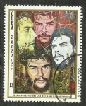 Stamps Cuba -  X Aniversario del Dia del Guerrillero Heroico