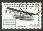 Sellos de America - Cuba -  50 Aniversario Correo Aereo Internacional