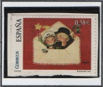 Stamps Spain -  Sobre Navideño