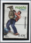 Stamps Spain -  Juegos y Deportes Tradicionales: Levantamiento d' Piedras