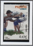 Stamps Spain -  Juegos y Deportes  Tradicionales:  Lucha Leonesa