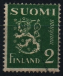Stamps Finland -  Escudo de la Nación