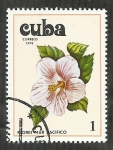 Sellos de America - Cuba -  Flores mar pacifico