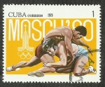 Sellos de America - Cuba -  Moscu-80