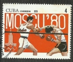 Sellos del Mundo : America : Cuba : Moscu-80