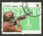 Sellos de America - Cuba -  Moscu-80